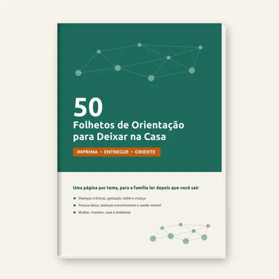 Capa dos 50 Folhetos de Orientação